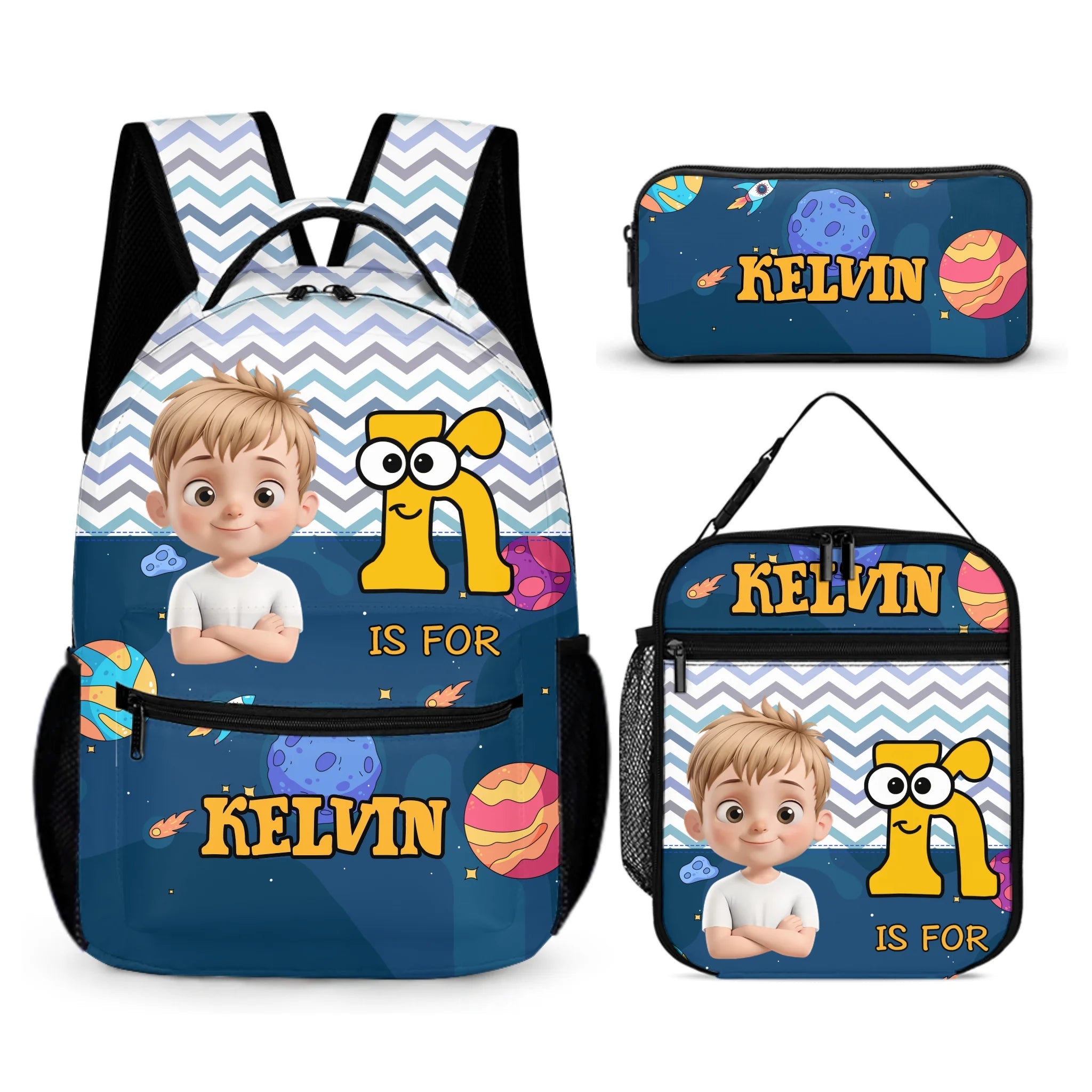 School Kid's Name - Personalized Backpack - OLESA