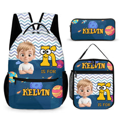 School Kid's Name - Personalized Backpack - OLESA