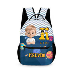 School Kid's Name - Personalized Backpack - OLESA