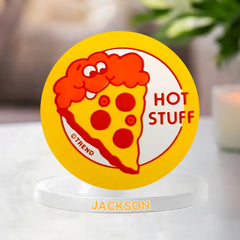 😁Scratch N Sniff Customized Acrylic - Personalized Name Acrylic Plaque - Unique Decoration - OLESA