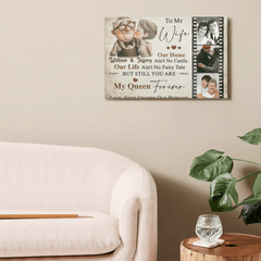 Sentimental Gift for Wife Personalized Gift from Husband Canvas Print - OLESA