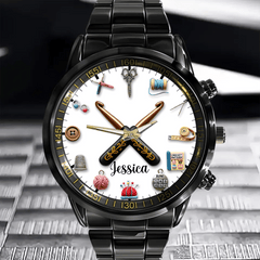 Sewing Time - Personalized Sewing Women Hand Watch - OLESA