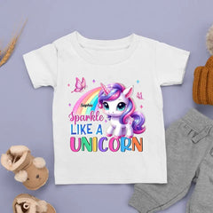 Sparkle Like A Unicorn Kid T Shirt - OLESA