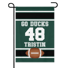 Sport Decorative Flags - Minimalist Personalized Football Flag - Gift For The School Athletes,Children - OLESA