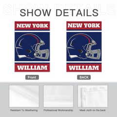 Sportsmanship - Personalized Football Helmet Flag - Gift For The Athletes,Fans - OLESA
