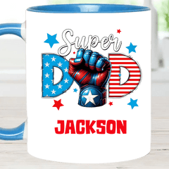 Super Dad - Personalized Mug For Dad - OLESA