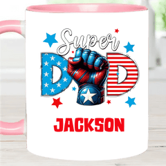 Super Dad - Personalized Mug For Dad - OLESA