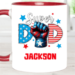 Super Dad - Personalized Mug For Dad - OLESA