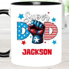 Super Dad - Personalized Mug For Dad - OLESA