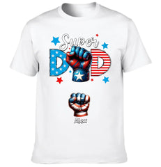 Super Dad - Personalized t-shirt For Dad,Gift For Dad - OLESA