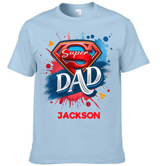 Super Hero - Dad | Personalized Name Clothes - Father's Day Gift - OLESA