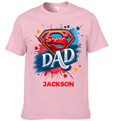 Super Hero - Dad | Personalized Name Clothes - Father's Day Gift - OLESA