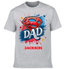 Super Hero - Dad | Personalized Name Clothes - Father's Day Gift - OLESA