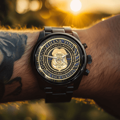 Thank You For Your Service Police Officer - Personalized Watch - OLESA