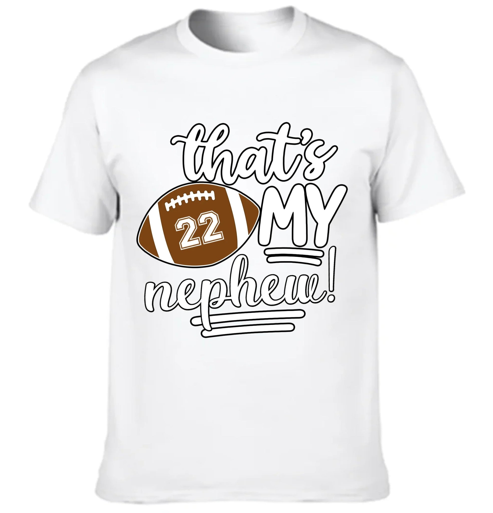 That My Nephew! Customized Clothing - Personalized Name And Number - Gifts For Football Players - OLESA