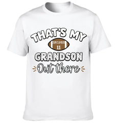 That's My Grandson Out There Customized Clothing - Personalized Name Clothing - OLESA