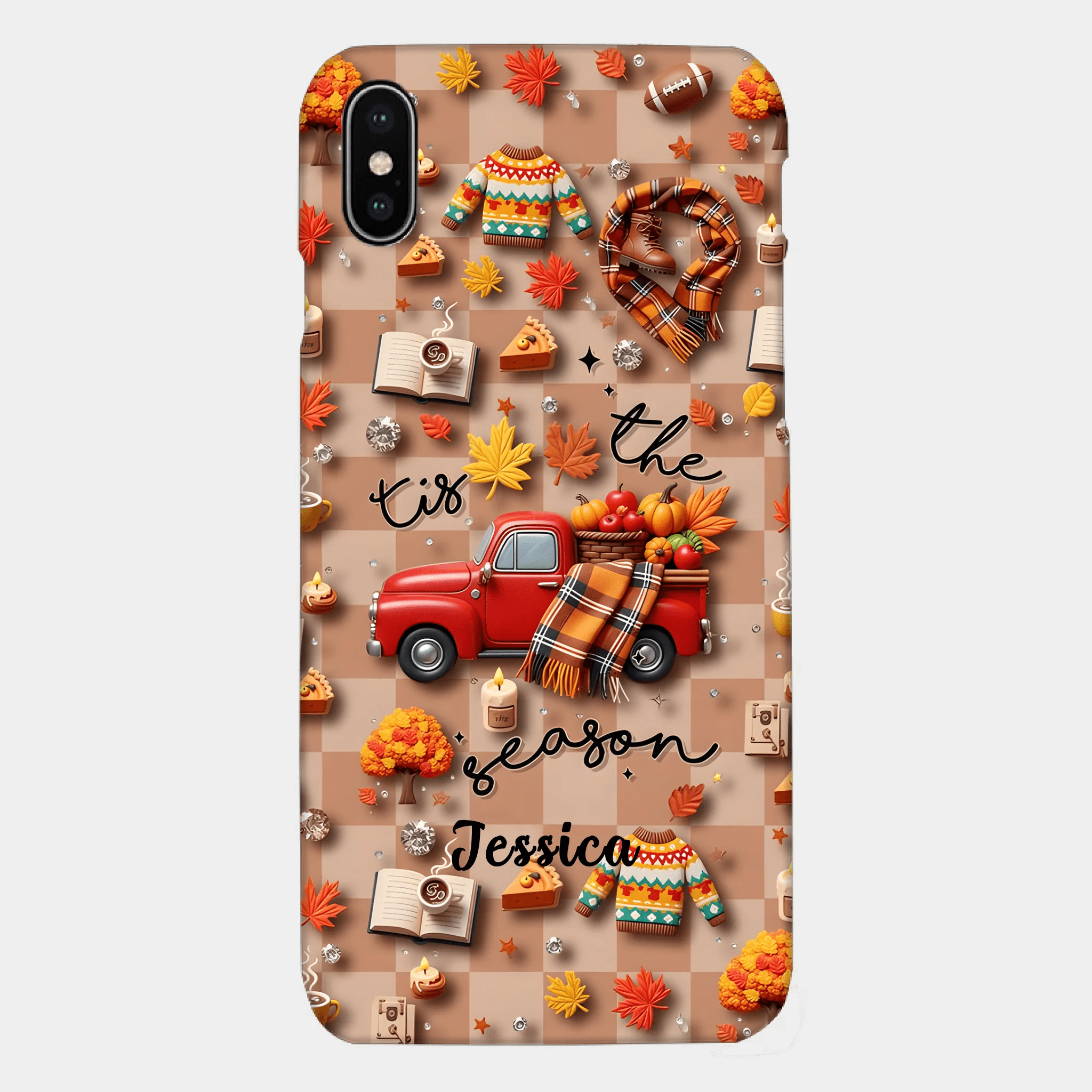 🍁The Deepening Autumn Atmosphere - Personalized Autumn Full Print Phone Case - OLESA