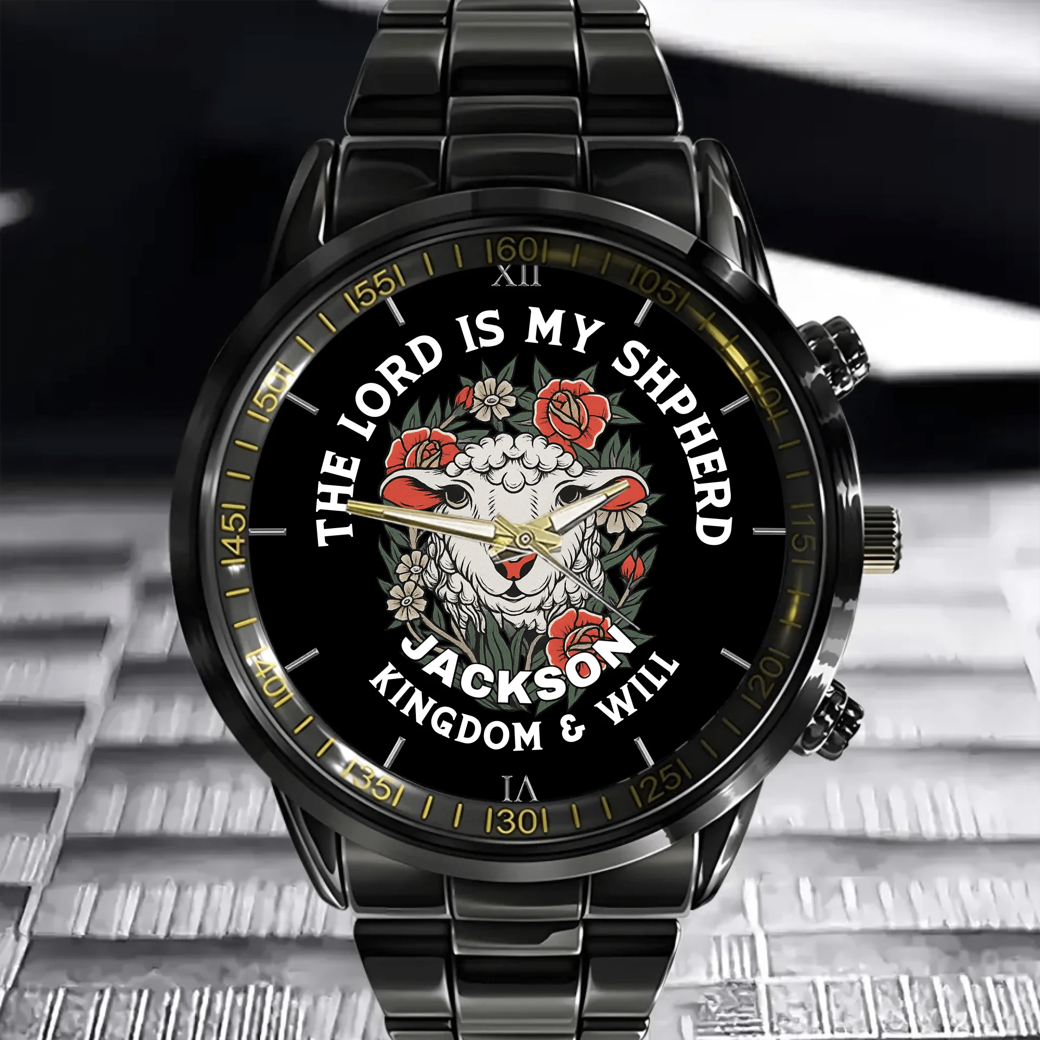 The Lord is My Shpherd - Personalized Watch - OLESA