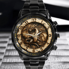 🐲The Roaring Dragon - Personalized Name Watch - Dragon Lovers Gift - OLESA