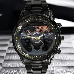 The Steering Wheel That Belongs to You - Personalized Name Watch - OLESA