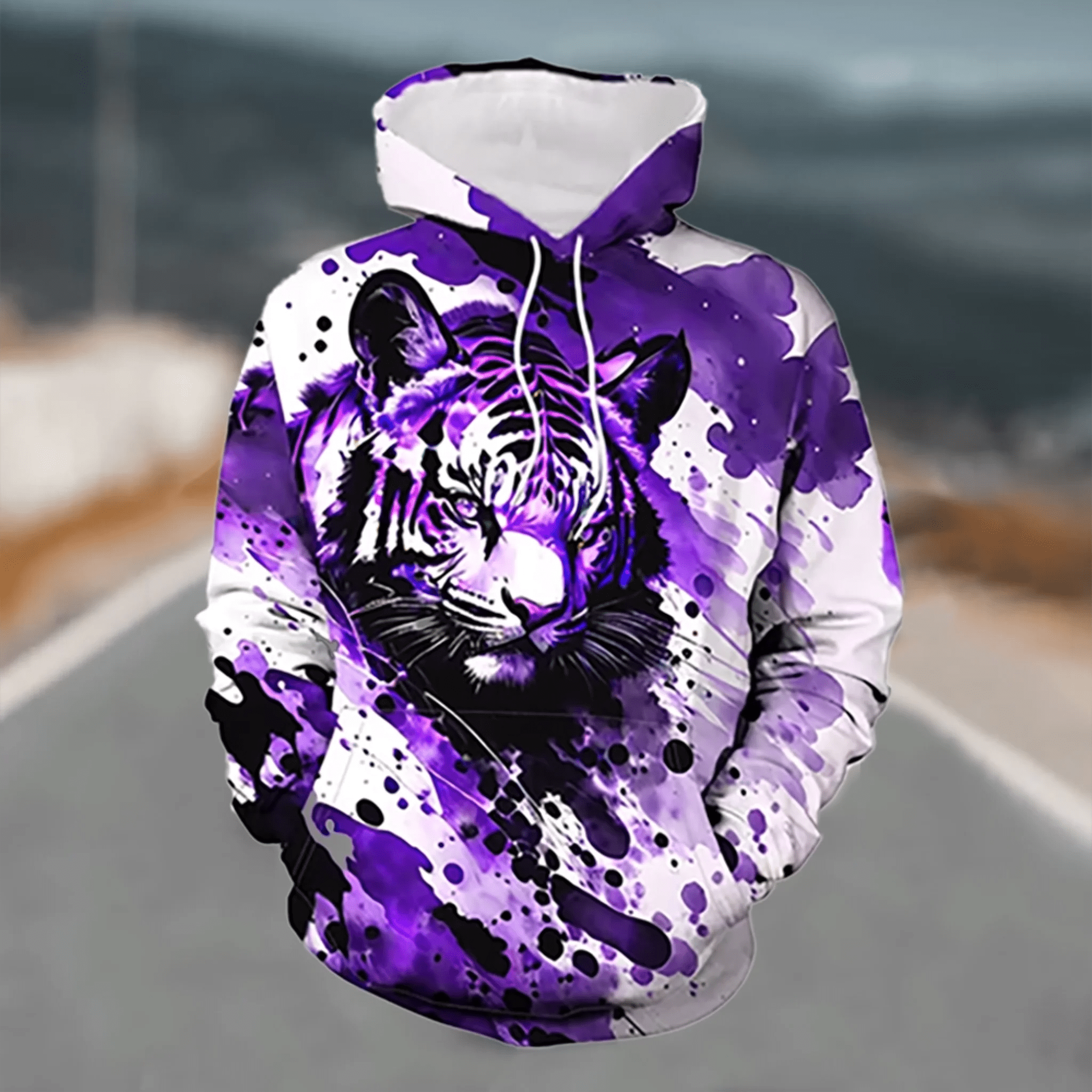 Tiger Customized Clothing - Mythical Creature Theme Unisex Hoodie - Gift For Tiger Lovers - OLESA