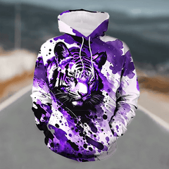 Tiger Customized Clothing - Mythical Creature Theme Unisex Hoodie - Gift For Tiger Lovers - OLESA