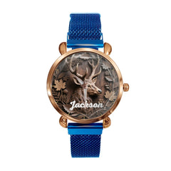 Timeless Hunt – Personalized Buck Hunter’s Watch - OLESA
