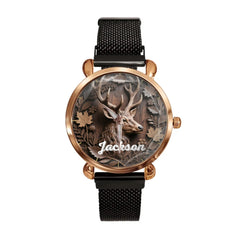 Timeless Hunt – Personalized Buck Hunter’s Watch - OLESA