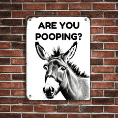 Tinfoil Picture - Personalised Text Quirky Metal Sign - A Gift For Yourself,Friend,Family - OLESA