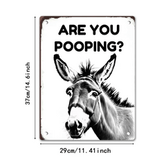Tinfoil Picture - Personalised Text Quirky Metal Sign - A Gift For Yourself,Friend,Family - OLESA