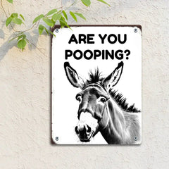 Tinfoil Picture - Personalised Text Quirky Metal Sign - A Gift For Yourself,Friend,Family - OLESA
