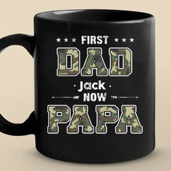 To my Husband I Wish I Could Turn Back The Clock - Black Mug copy - OLESA