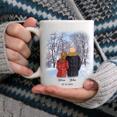 To My Husband I Wish I Could Turn Back The Clock Street Customized Mug, Anniversary Gifts, Personalized Gift For Him - OLESA