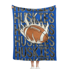 Touchdown Score - Personalized Name Custom Rugby Blanket - Gifts for Rugby Lovers - OLESA