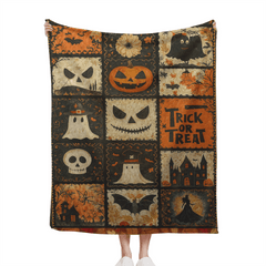 Trick or Treat - Halloween Custom Blanket - Halloween Gifts - OLESA
