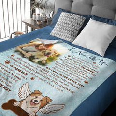 Unique Pet Loss Blanket - Personalized Pet Remembrance Sympathy Gift - OLESA