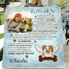 Unique Pet Loss Blanket - Personalized Pet Remembrance Sympathy Gift - OLESA