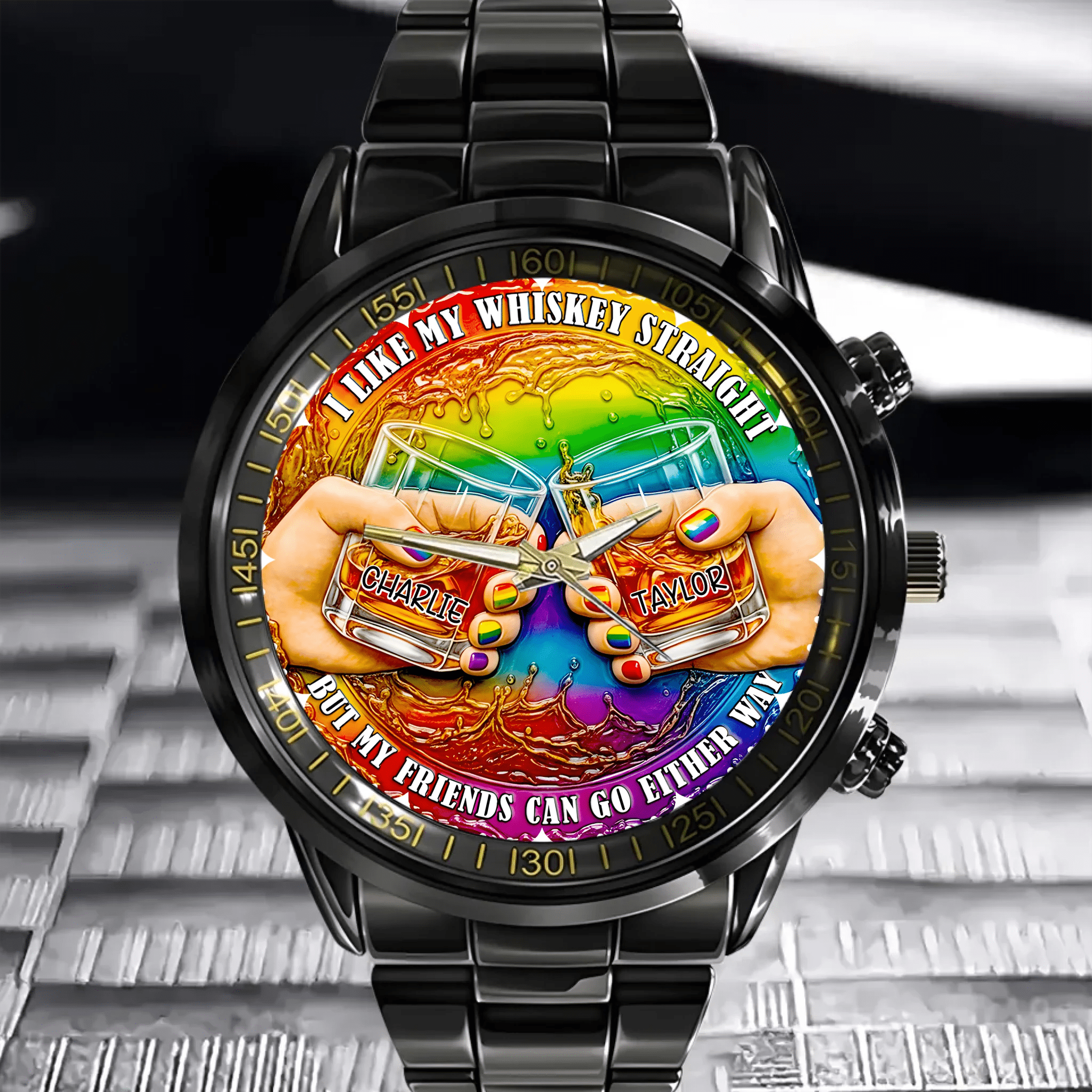 Whiskey Friend - Personalized Watch - OLESA