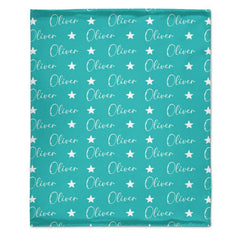 Personalized Name High Quality Super Soft Fleece Blanket For Family Friends Kids