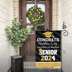 Best Gift Idea Graduation Garden Flag, Class of 2024, Senior Gift - OLESA