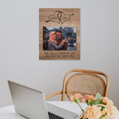 Carved in Love Photo Canvas - OLESA