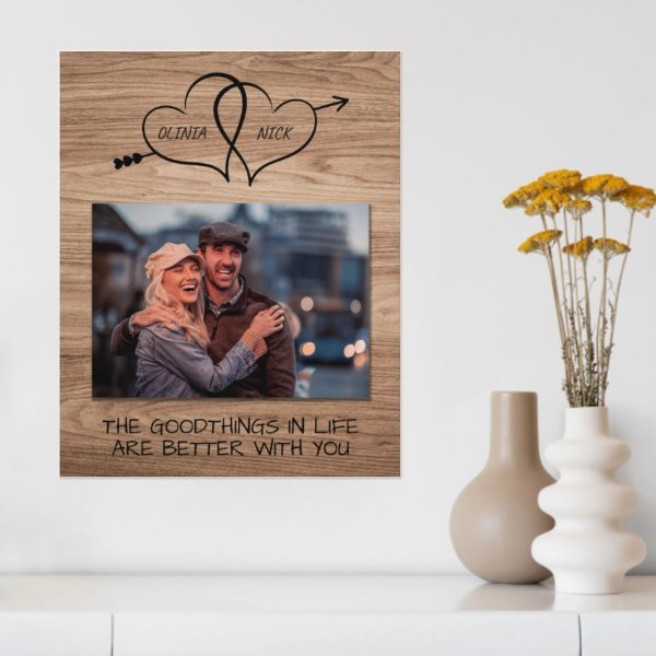 Carved in Love Photo Canvas - OLESA