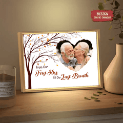 Couple Gift Frame Box - Our First Kiss Picture - OLESA