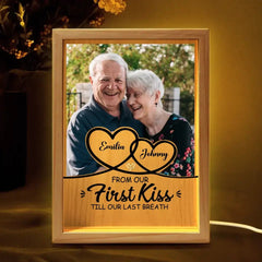 Couple Gift Our First Kiss Picture Frame Box - OLESA