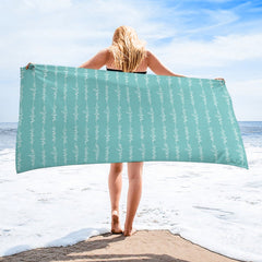 Custom Name Beach Towel - OLESA