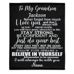Custom Name Blanket-Gift for Boy - ARNOVIC