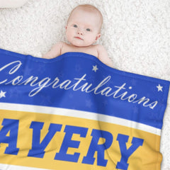 Custom Name Graduation Senior Blanket – Graduation Gift - ARNOVIC
