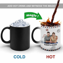 Custom Photo Color Changing Mug Dear Husband Wife - Your Hard Work Doesn't Go Unnoticed - OLESA