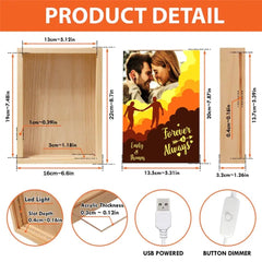 Custom Photo Love You - Couple Personalized Custom Frame Light Box - OLESA