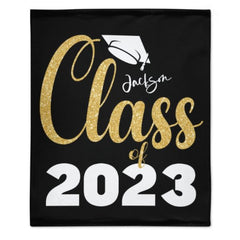 Custom Senior 2023 Graduation Blanket - Best Graduation Gifts - ARNOVIC